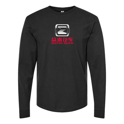 Men's Zotye Logo  Cotton Long Sleeve T-Shirt