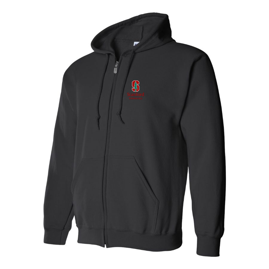Men's Stanford University Logo  Zipper Hoodie