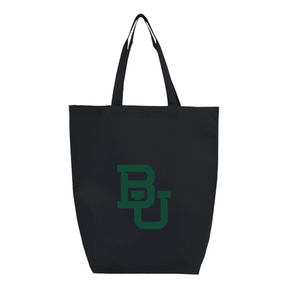 Baylor Bears Q-Tees Non-Woven Gusset Bottom Tote