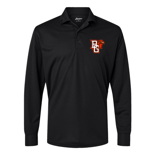 Men's Bowling Green Falcons  Paragon Prescott Long Sleeve Polo