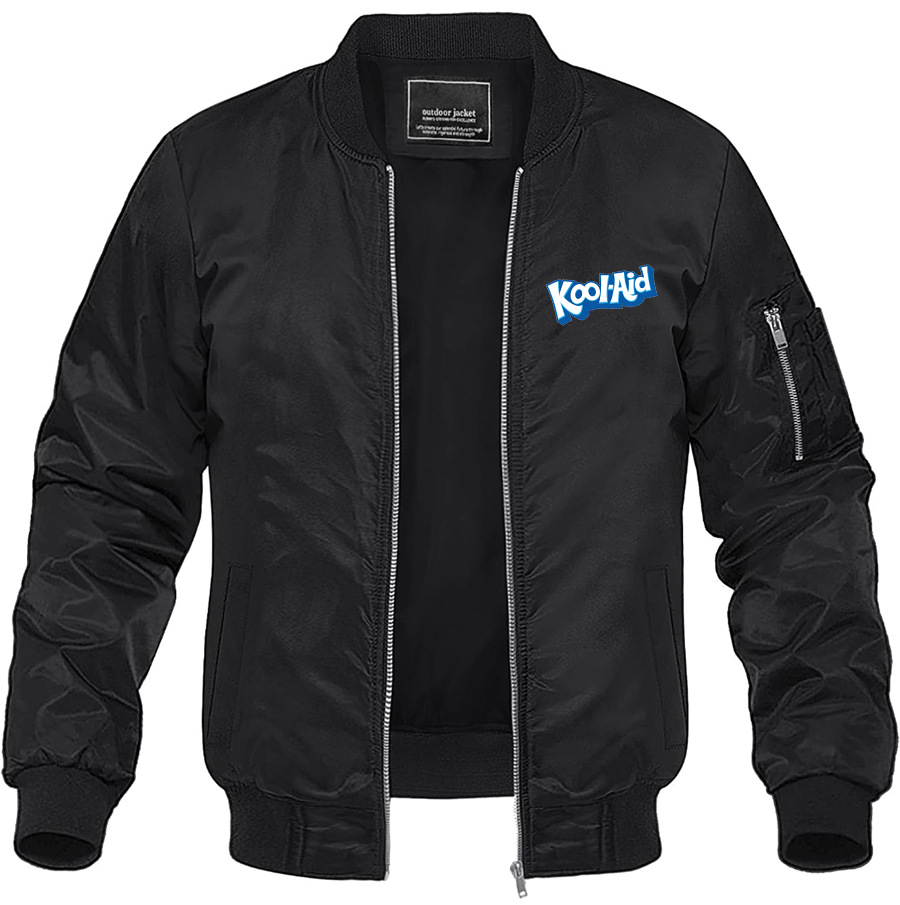 Men's kool-Aid Lightweight Bomber Jacket - Black