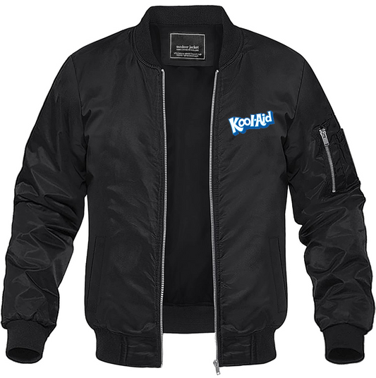 Men's kool-Aid Lightweight Bomber Jacket - Black