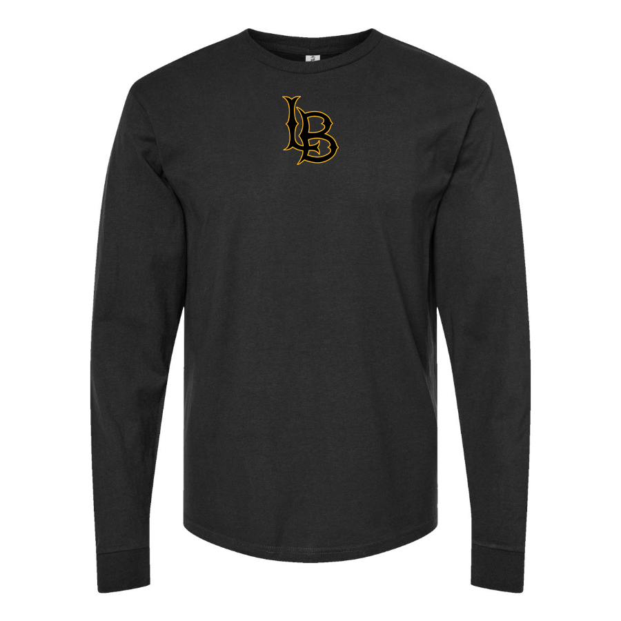 Youth Long Beach State 49ers Logo Cotton Long Sleeve T-Shirt