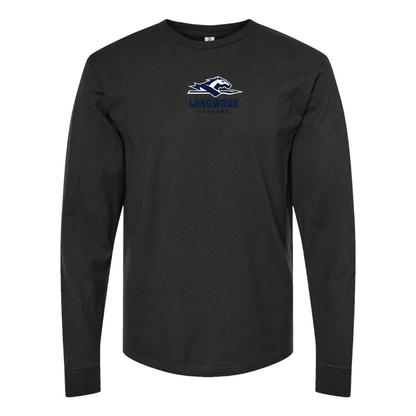 Youth Longwood Lancers Logo Cotton Long Sleeve T-Shirt