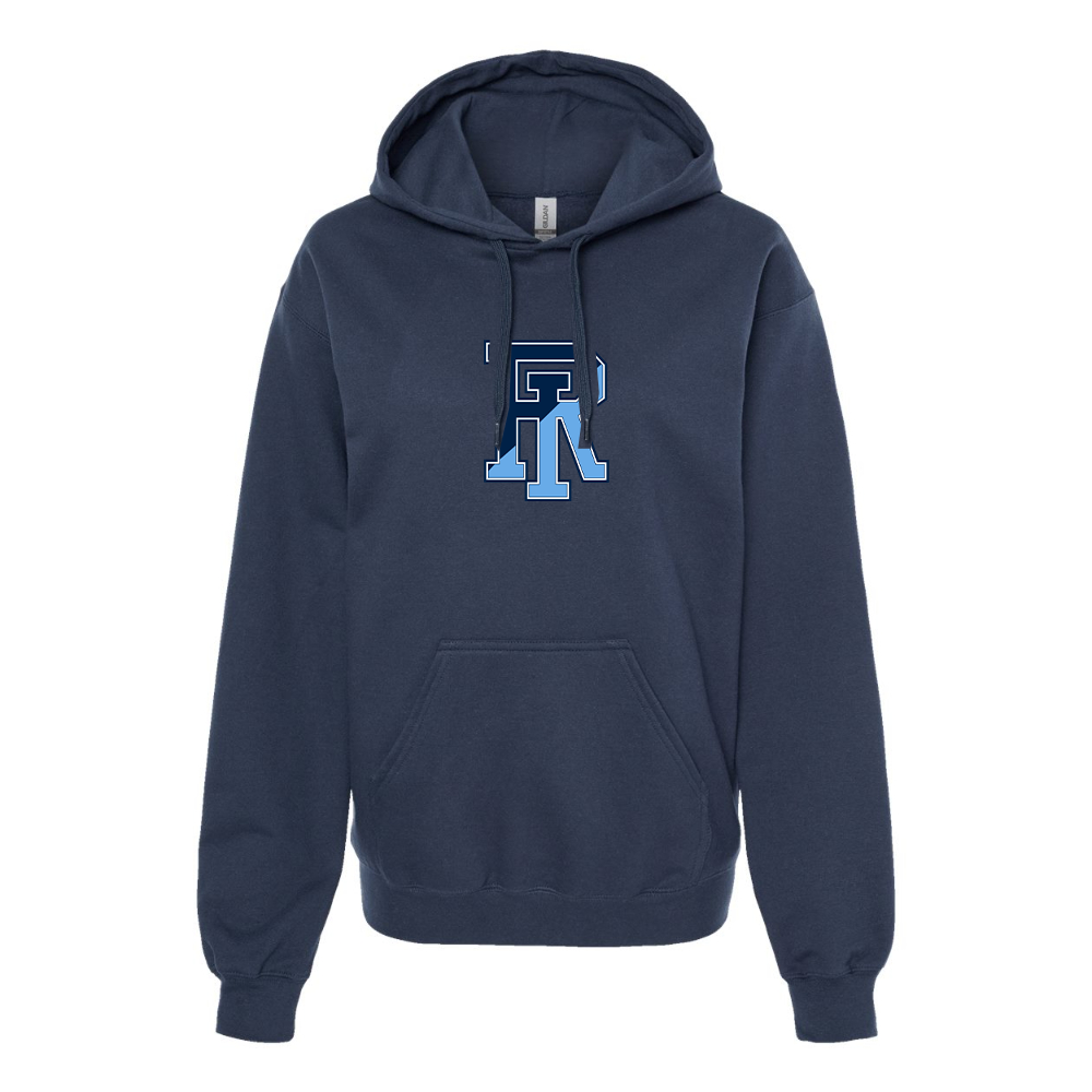 Men's Rhode Island Rams Logo Softstyle Midweight Hooded Sweatshirt