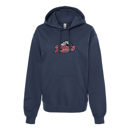 Men's Rider Broncs Logo Softstyle Midweight Hooded Sweatshirt