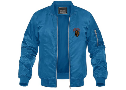 Men's Montana Grizzliesl Lightweight Bomber Jacket Windbreaker Softshell Varsity Jacket Coat