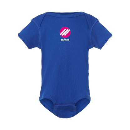 Lausanne Métro Logo  Baby Onesie Romper