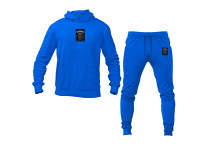 Men's Jack Daniels Logo Hoodie Joggers Set