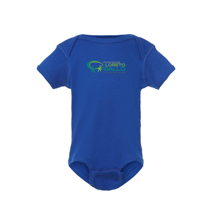 Farmacia Loreto Gallo Logo Baby Romper Onesie