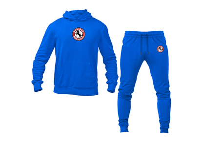 Men's Billings Mustangs Logo Hoodie Joggers Set