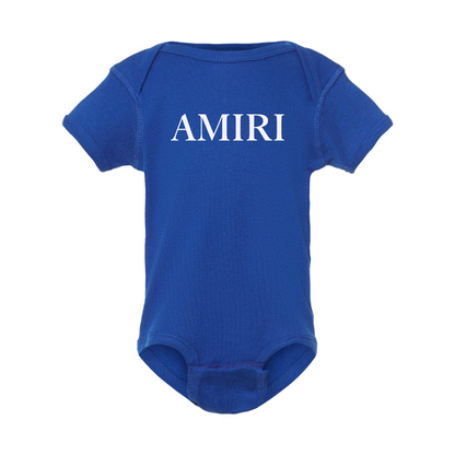 Amiri  Logo Baby Onesie Romper