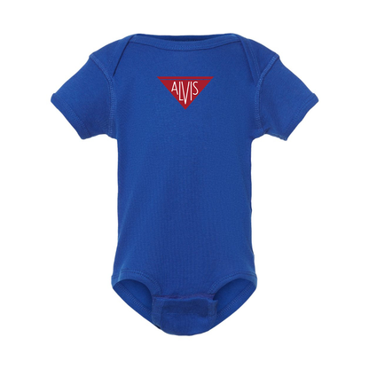 Alvis Logo Baby Onesie Romper