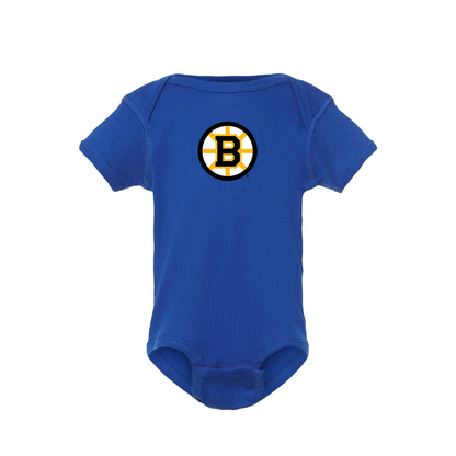 Boston Bruins Logo Baby Romper Onesie