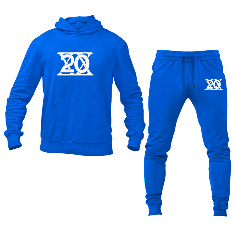 Men's Twentieth Century Motor Car Corporation Logo Hoodie Joggers Set