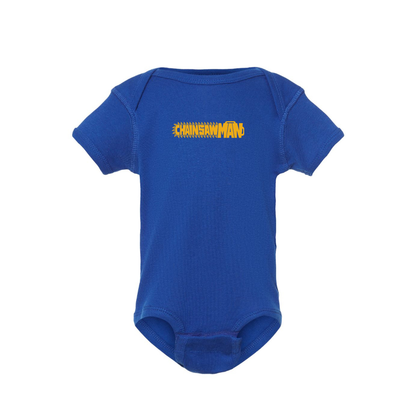 Chainsaw Man Logo Baby Romper Onesie