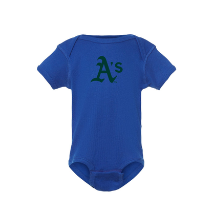 Athletics Logo Baby Romper Onesie
