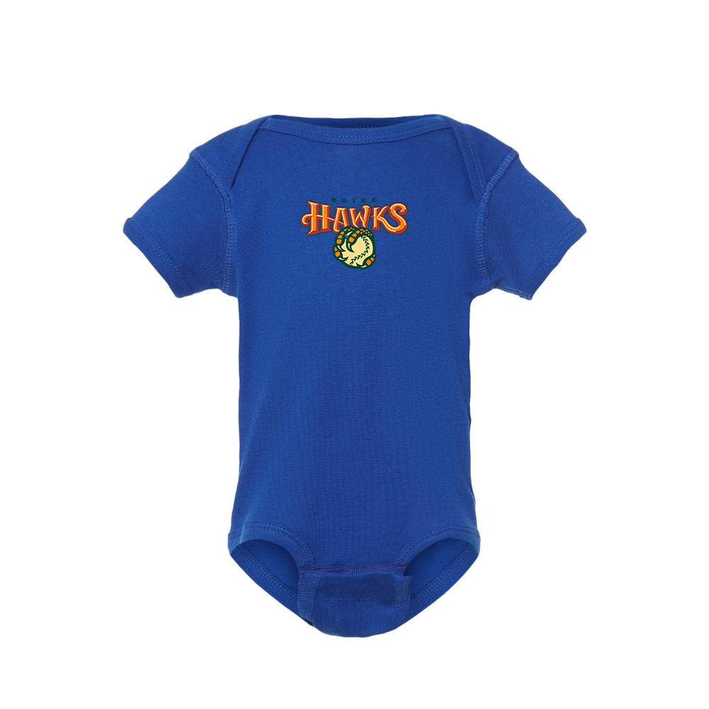 Boise Hawks Logo Baby Romper Onesie
