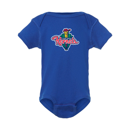 Cedar Rapids Kernels Logo Baby Onesie Romper