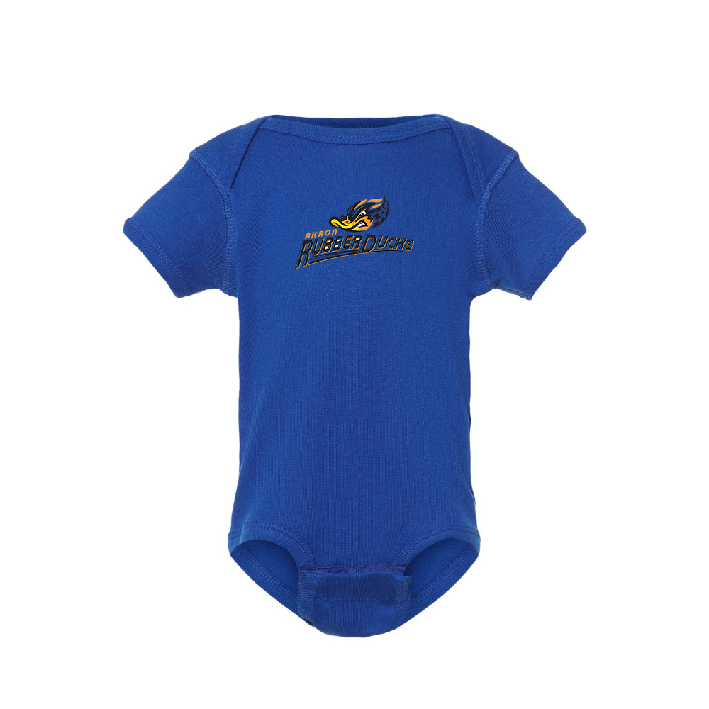 Akron RubberDucks Logo Baby Romper Onesie