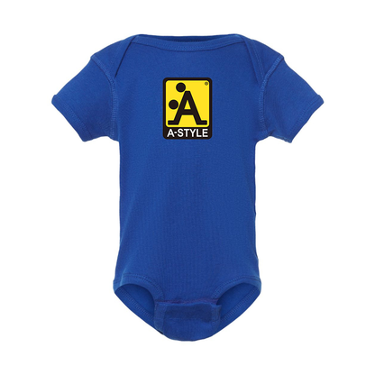A Style Logo Baby Onesie Romper