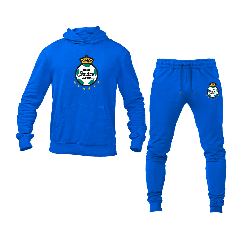 Men'sSantos Laguna Soccer Hoodie Joggers Set