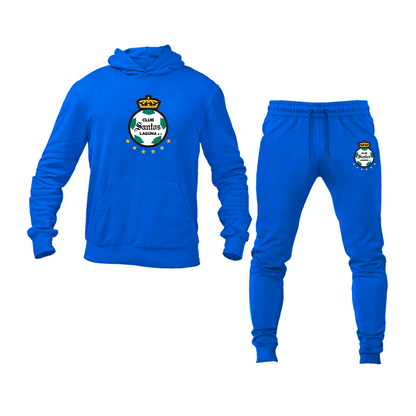 Men'sSantos Laguna Soccer Hoodie Joggers Set
