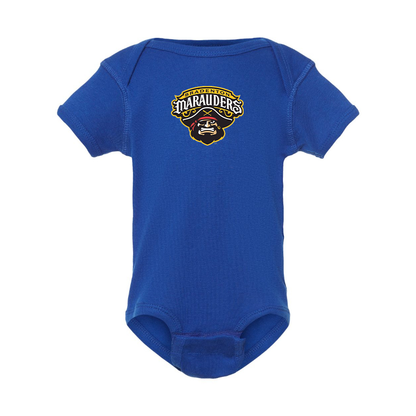 Bradenton Marauders Logo Baby Onesie Romper