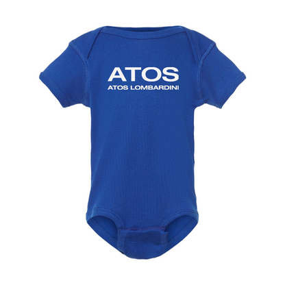 Atos Lombardini  Logo Baby Onesie Romper