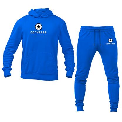 Men's Converse Logo Hoodie Joggers Set