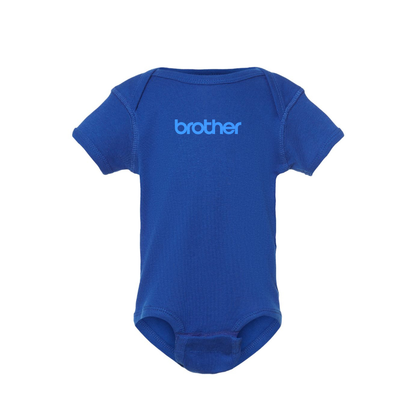 Brother Logo Baby Romper Onesie