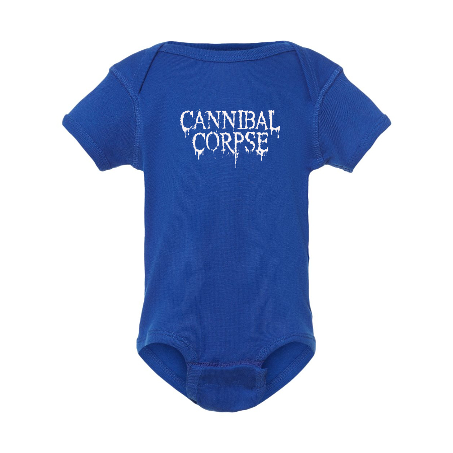 Cannibal Corpse Logo Baby Onesie Romper