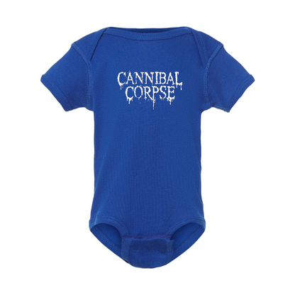 Cannibal Corpse Logo Baby Onesie Romper