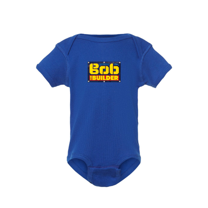 Bob the Builder Logo Baby Romper Onesie