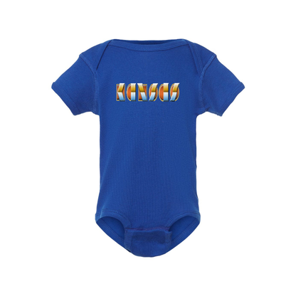 Kansas Logo Baby Romper Onesie