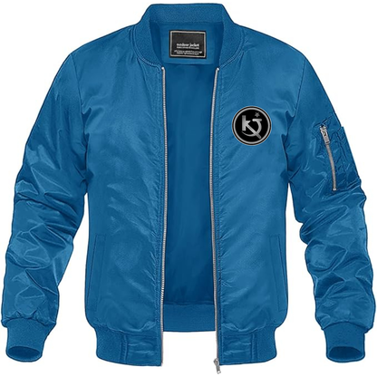 Men's Killing Joke Logo Lightweight Bomber Jacket Windbreaker Softshell Varsity Jacket Coat
