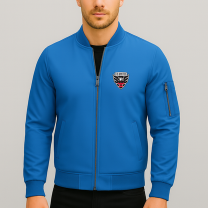 Men's D.C. United FC Lightweight Bomber Jacket - Blue