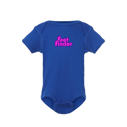 FeetFinder Logo Baby Romper Onesie