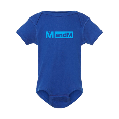 MandM Logo Baby Onesie Romper