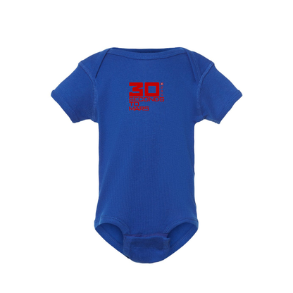 30 Seconds To Mars Logo Baby Romper Onesie