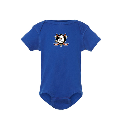 Anaheim Ducks Logo Baby Romper Onesie