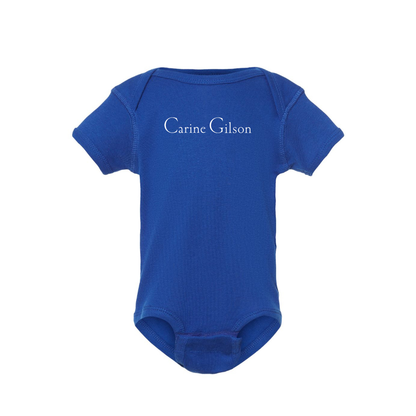 Carine Gilson Logo Baby Romper Onesie