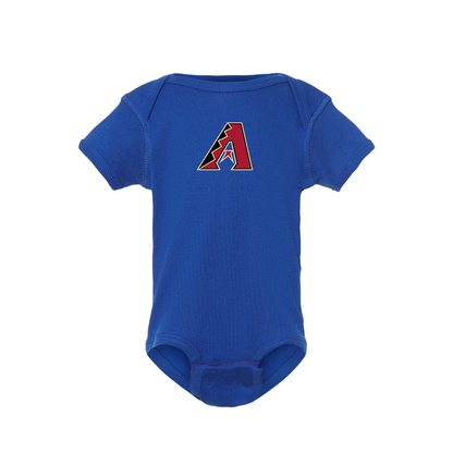Arizona Diamondbacks Logo Baby Romper Onesie