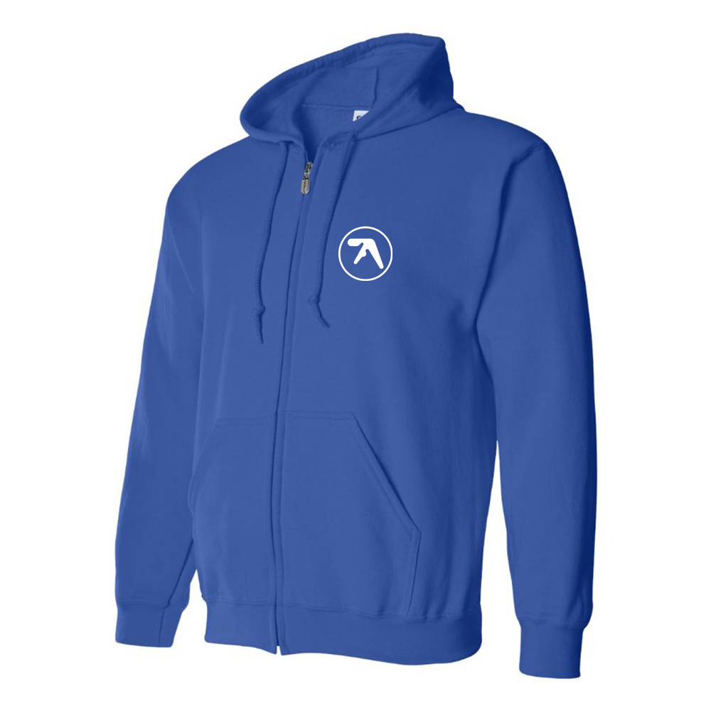 Men's Aphex Twin Logo Zipper Hoodie