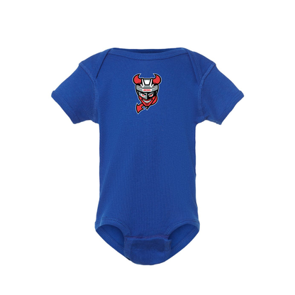 Binghamton Devils Logo Baby Romper Onesie