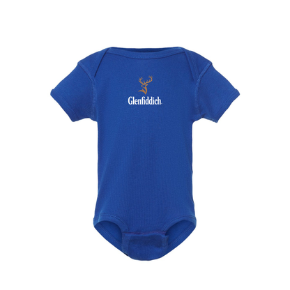 Glenfiddich Logo Baby Romper Onesie