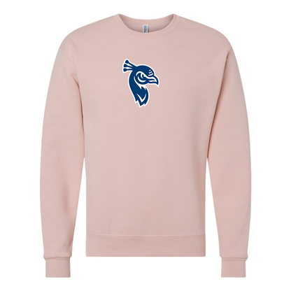 Men's Saint Peters Peacocks Logo JERZEES NuBlend Crewneck Sweatshirt