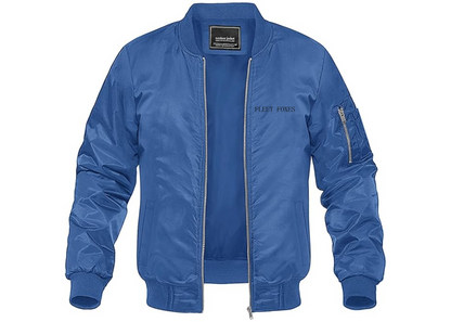 Men's Fleet Foxes Logo Lightweight Bomber Jacket Windbreaker Softshell Varsity Jacket Coat