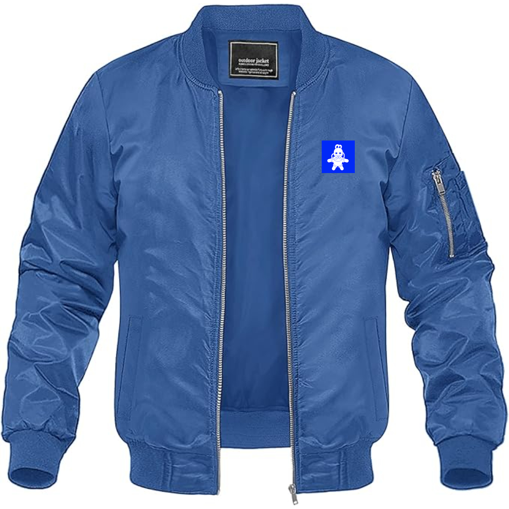 Men's  Mac Miller Logo Lightweight Bomber Jacket Windbreaker Softshell Varsity Jacket Coat