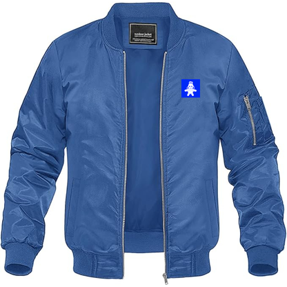 Men's  Mac Miller Logo Lightweight Bomber Jacket Windbreaker Softshell Varsity Jacket Coat